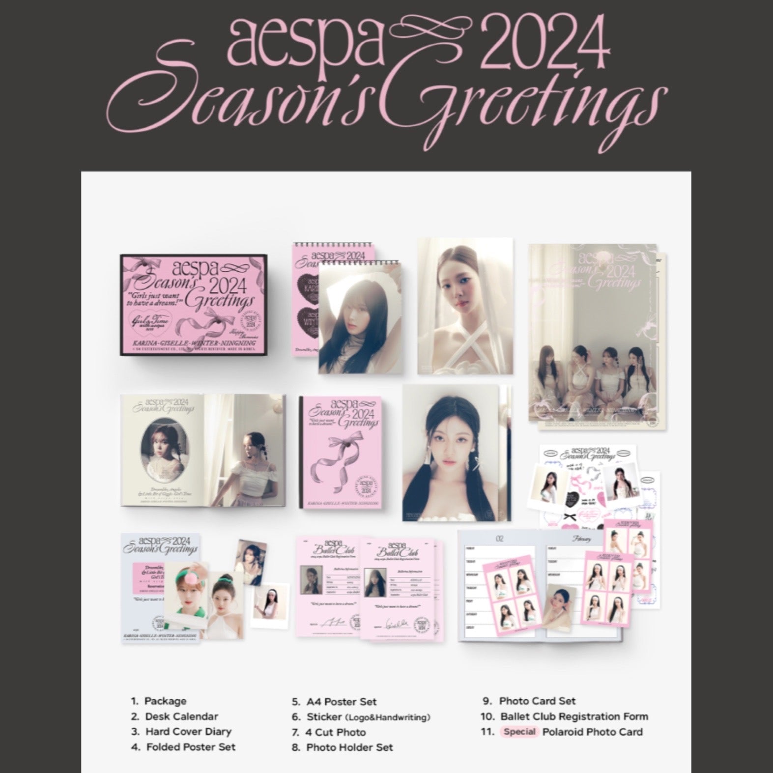 ktown4u.com : aespa - 2024 Season's Greeting