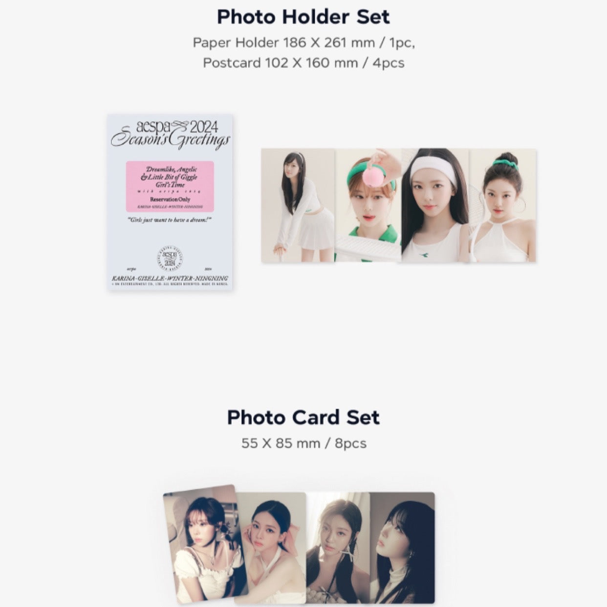 aespa 2024 Official Season's Greetings
