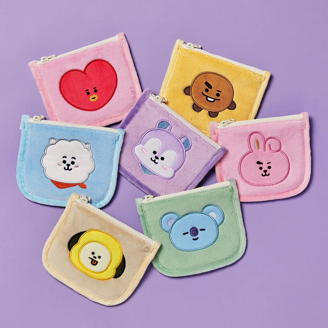 BT21 Official 2023 F/W Travel ACC Face Pouch