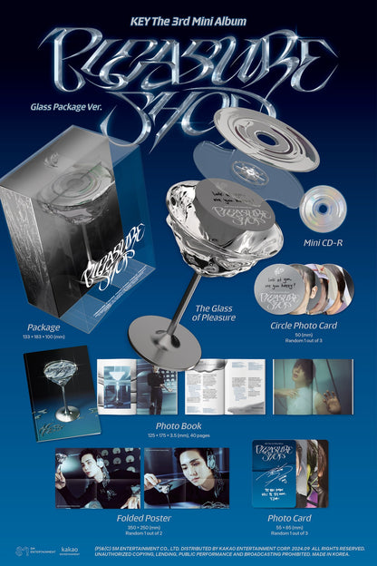 SHINee KEY - PLEASURE SHOP Glass Package Ver
