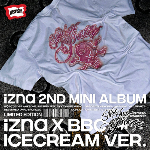 IZNA - NOT JUST PRETTY 2nd Mini Album IZNA X BBC ICECREAM Ver