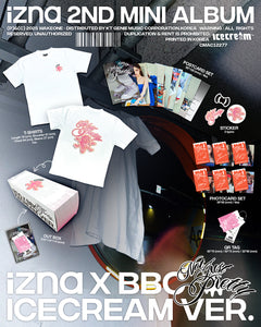 IZNA - NOT JUST PRETTY 2nd Mini Album IZNA X BBC ICECREAM Ver
