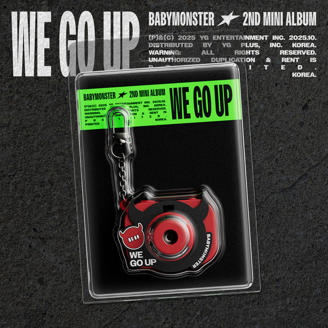 BABYMONSTER - WE GO UP 2nd Mini Album KEYRING Ver