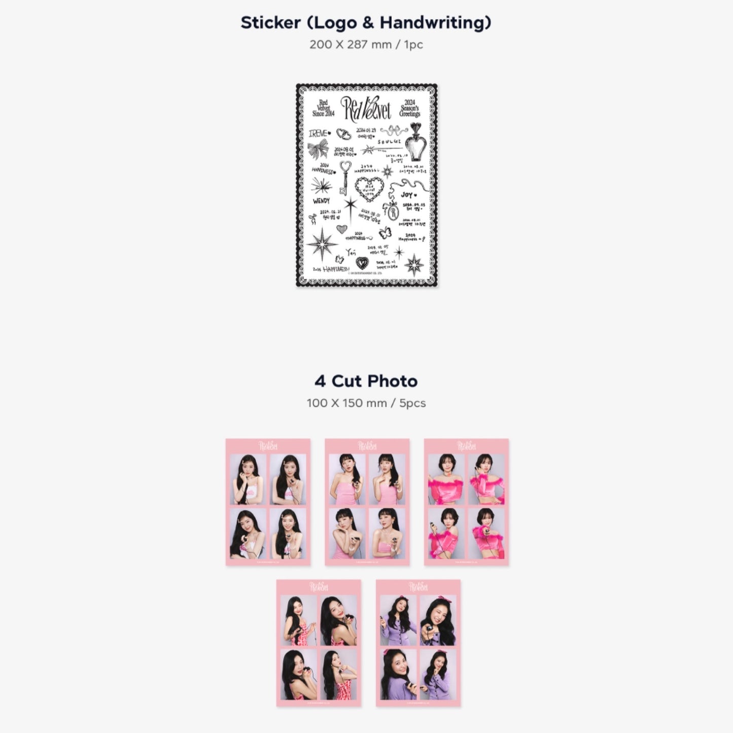 RED VELVET 2024 Official Season's Greetings