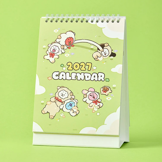 BT21 Official FLUFFY NEW YEAR Desk Calendar
