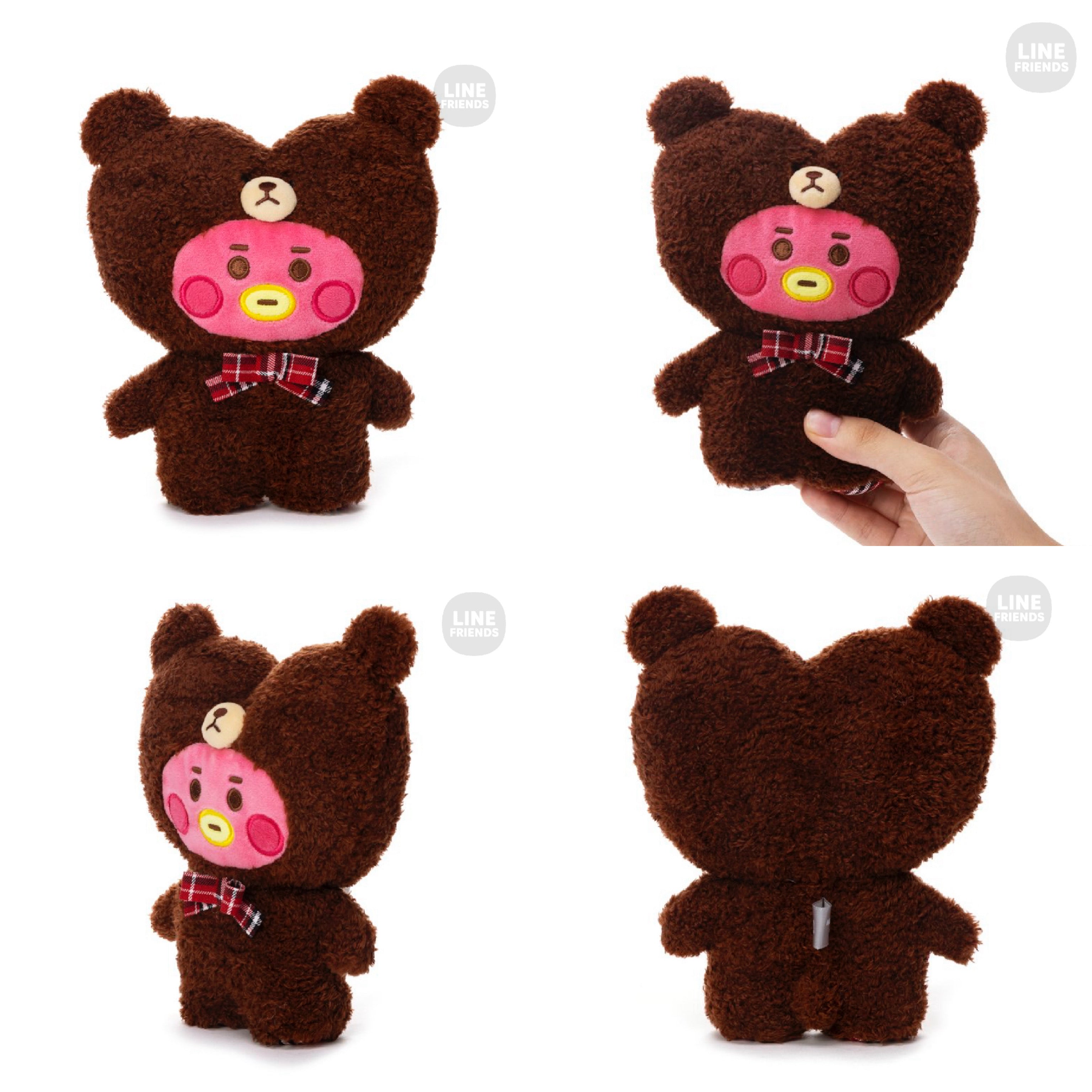 BT21 BABY JAPAN Official Teddy Bear Plush Doll 20cm – K-STAR