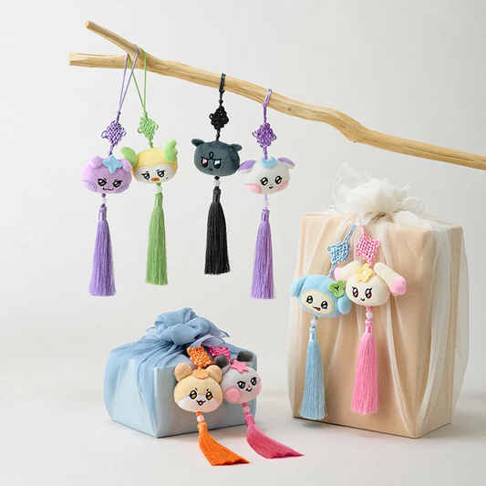 ATEEZ Official MIGHTEEZ BOK-TEEZ Tassel Keyring (Pre Order FEBRUARY 2027)