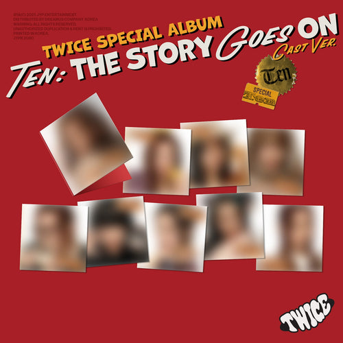 TWICE - TEN:THE STORY GOES ON Special Album Party Cast Ver