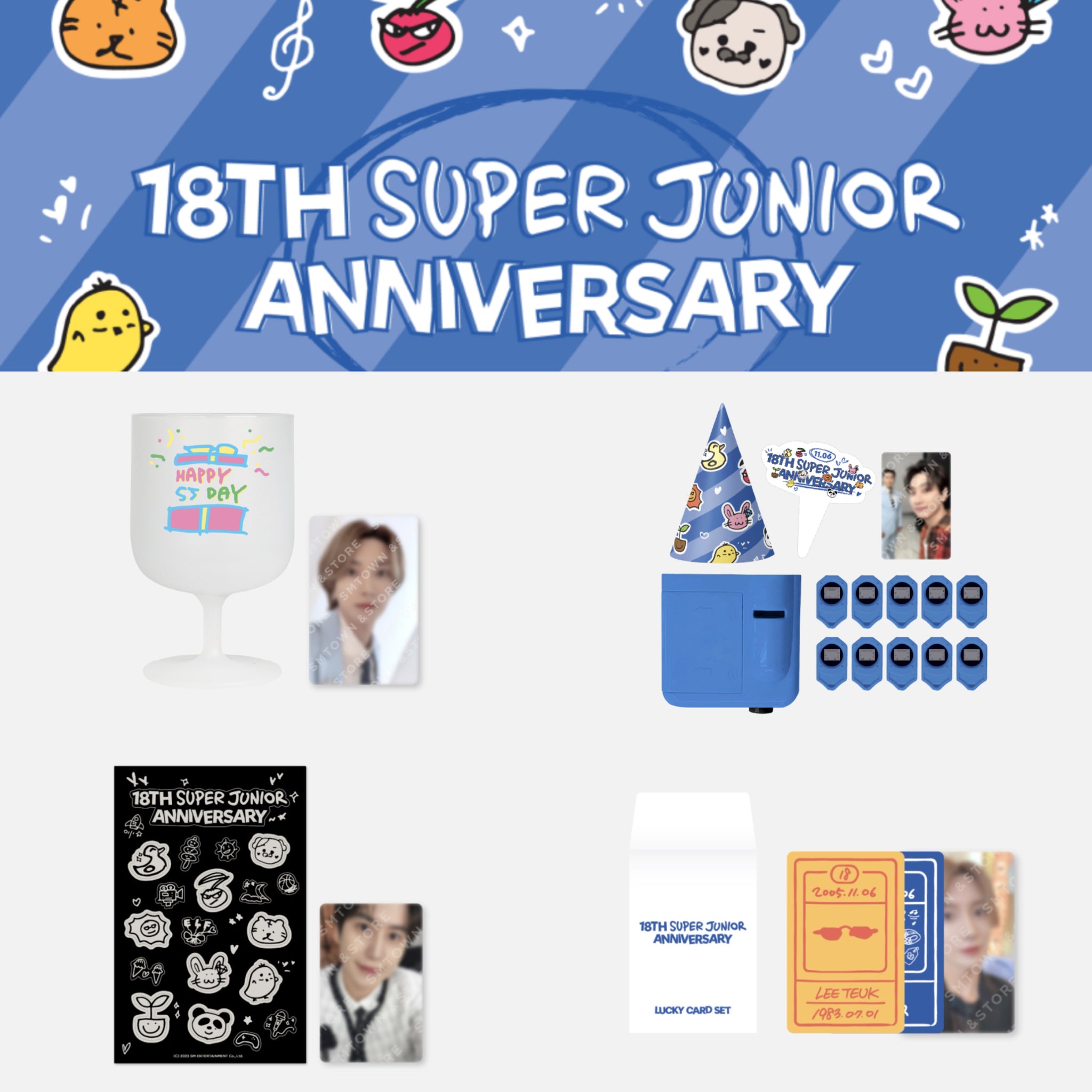 SUPER JUNIOR - 18th Anniversary Official Merchandise – K-STAR