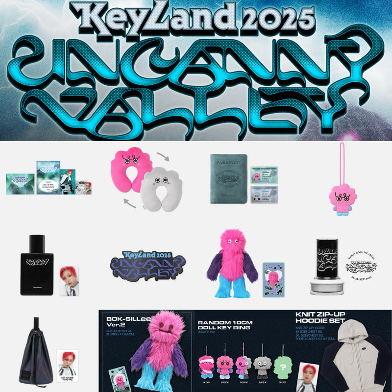 KEYLAND2025:Uncanny Valleyソウルコン SHINee KEY 2025 KEYLAND Uncanny Valley Official MD – K-STAR