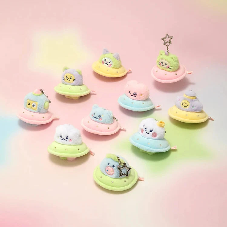 TREASURE TRUZ Official Planet mini Plush Keyring – K-STAR