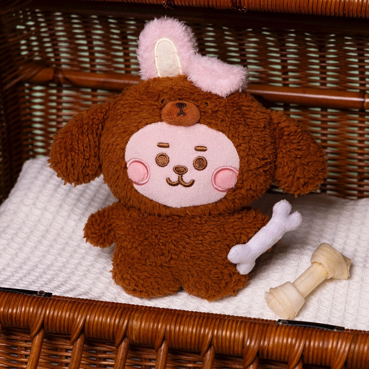 BT21 Baby JAPAN Official Puppy Tatton S Size 20cm