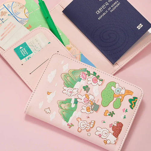 BT21 Official K-TOKKI Passport Case