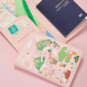 BT21 Official K-TOKKI Passport Case