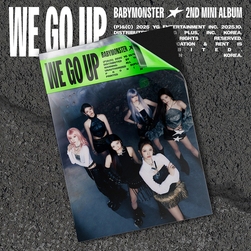 BABYMONSTER - WE GO UP 2nd Mini Album WE Ver