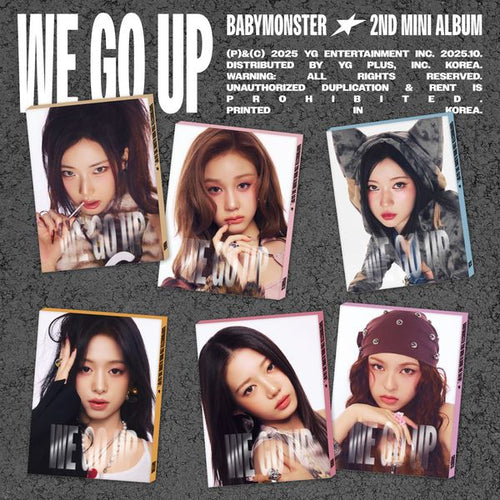 BABYMONSTER - WE GO UP 2nd Mini Album PATTERN Ver