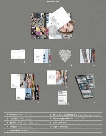 NMIXX - BLUE VALENTINE 1st Full Album POCA Ver