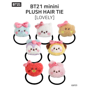 BT21 Minini Official Plush Hair Tie Lovely Ver