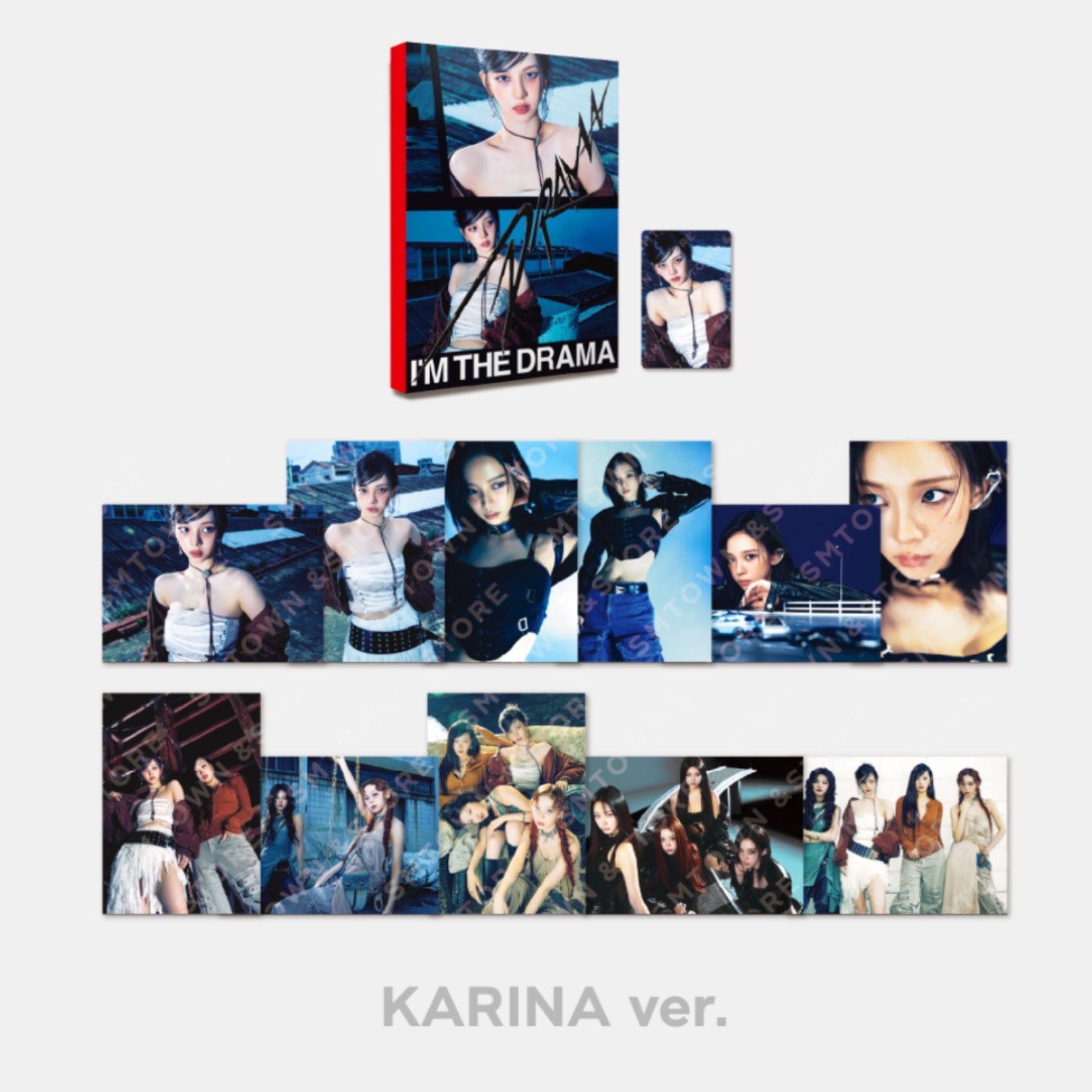 AESPA WEEK - DRAMA CITY MD TRADING CARD OFFICIAL KARINA