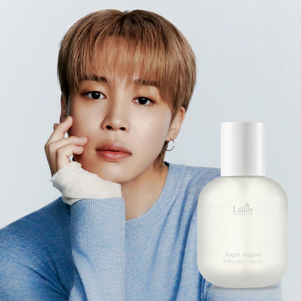 LADOR x BTS JIMIN Angel Muguet Perfume Hair Oil 80ml + Mini