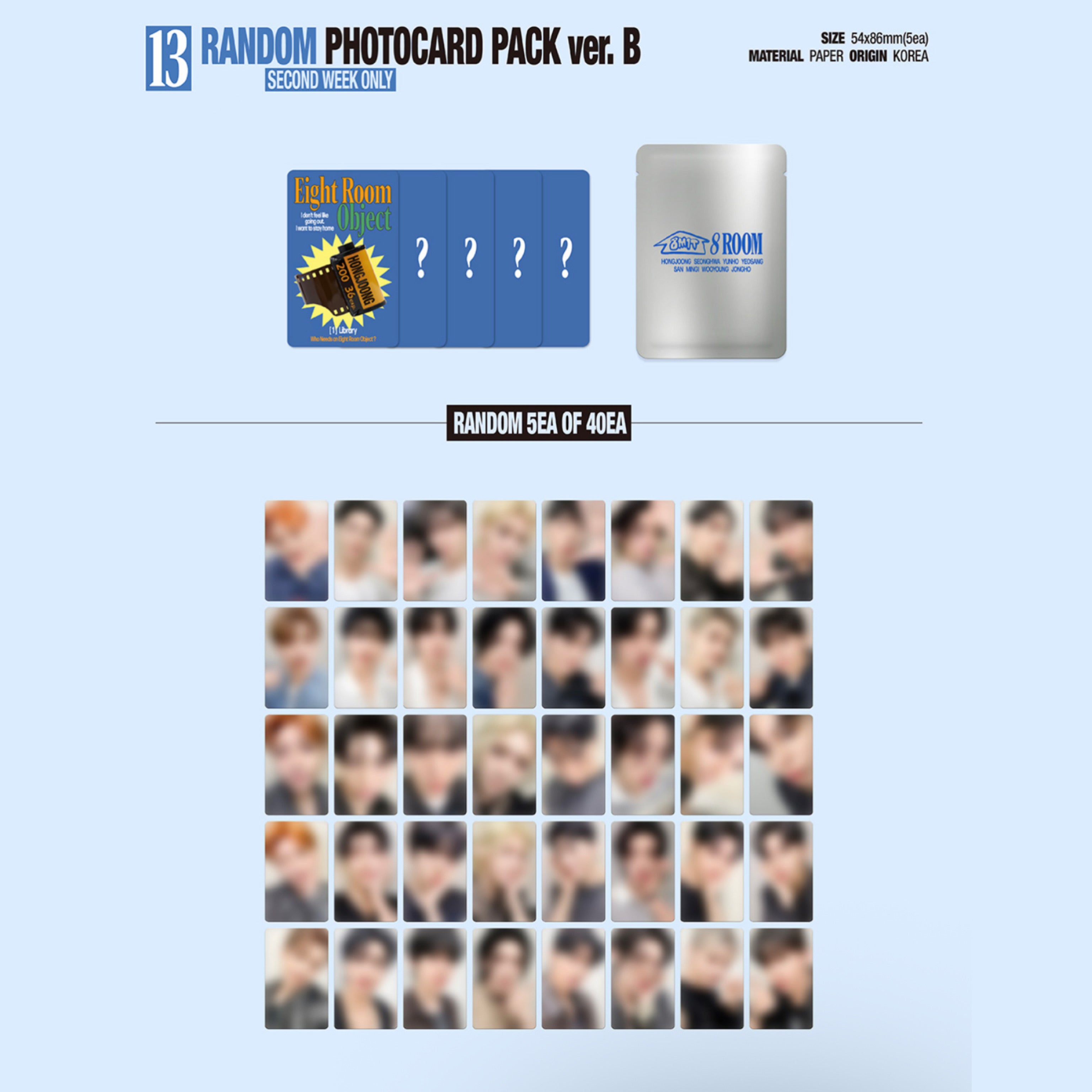 ATEEZ 8ROOM Pop Up Store Official MD – K-STAR