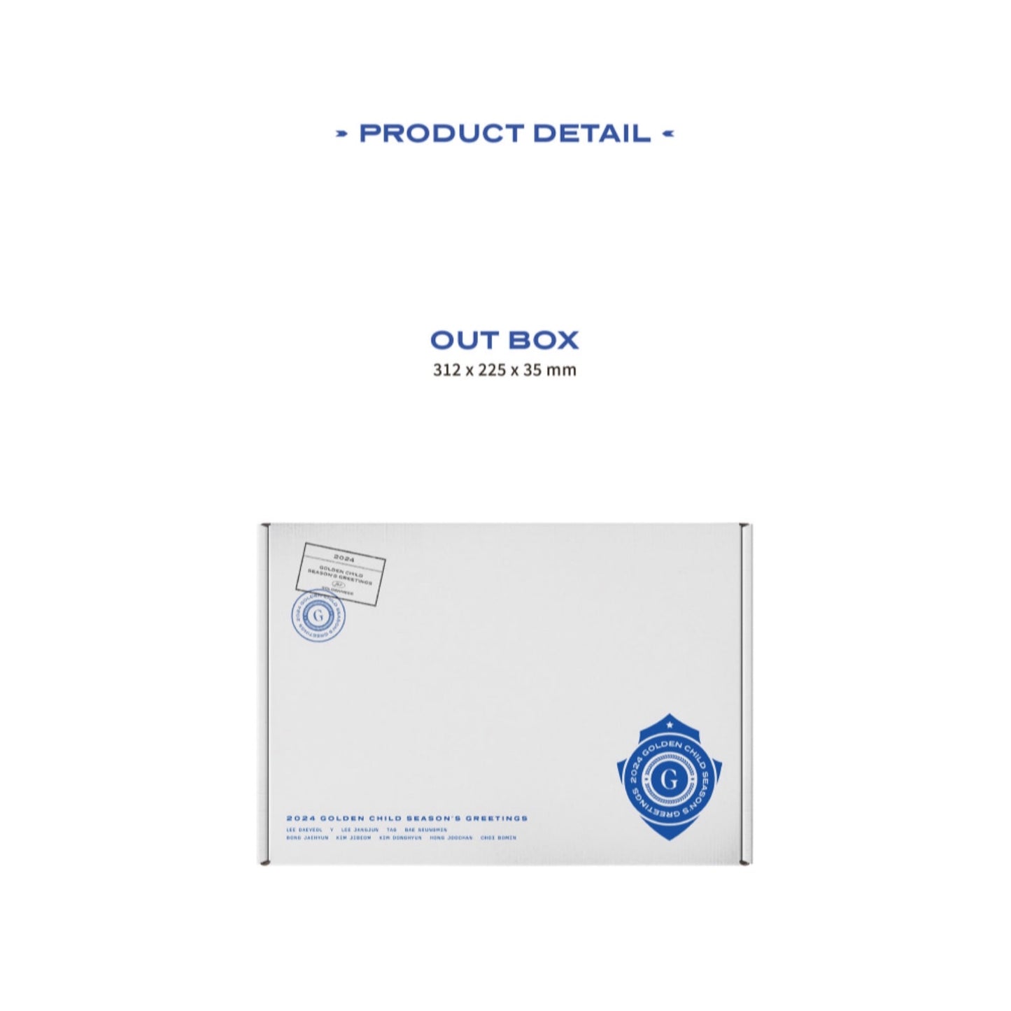 GOLDEN CHILD 2024 Official Season's Greetings