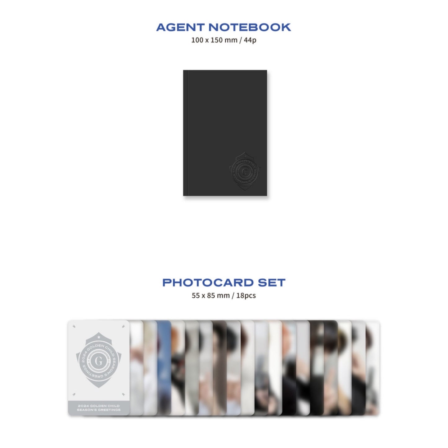 GOLDEN CHILD 2024 Official Season's Greetings