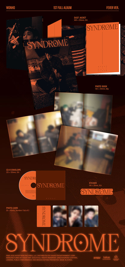 WONHO - SYNDROME 1st Full Album