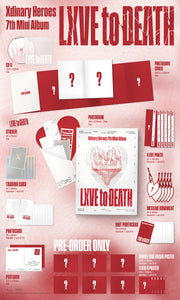 XDINARY HEROES - LXVE TO DEATH 7th Mini Album