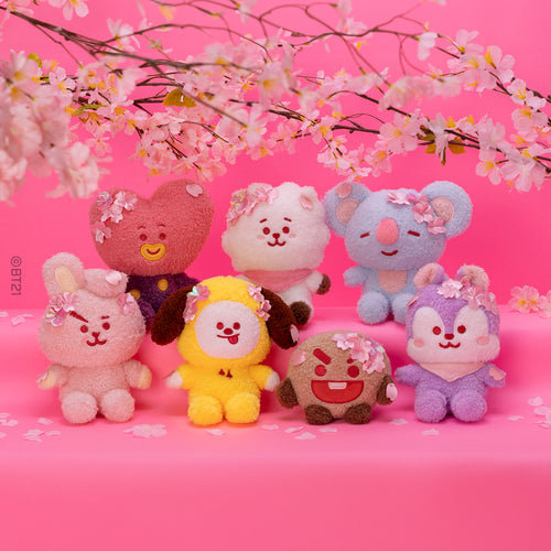 BT21 JAPAN Official SAKURA Plush Doll 20cm Special Edition