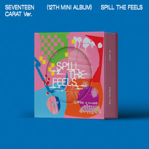 SEVENTEEN - Spill The Feels 12th Mini Album Carat Version (You Can Choose Ver)