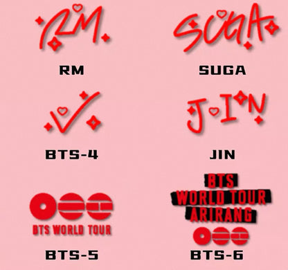 Army Bomb Decorative ARIRANG Stickers 4ea