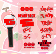 Army Bomb Decorative ARIRANG Stickers 4ea