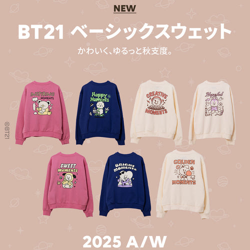 BT21 Official 2025 A/W Basic Sweatshirt