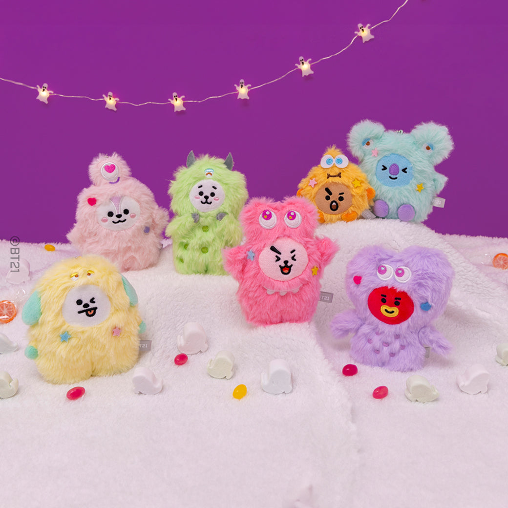 BTS BT21 Official Goods minini PLUSH KEYRING BASIC MASCOT +