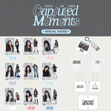 TWICE Japan Season’s Greetings 2026 “CAPTURED MOMENTS” Official Goods (PRE ORDER JANUARY 2026)