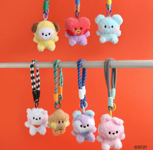 BT21 minini Official Plush Keyring Basic Mascot