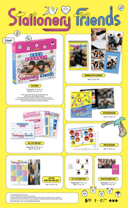 TOMORROW X TOGETHER TXT - Stationery Friends 2025 Official Deco Kit