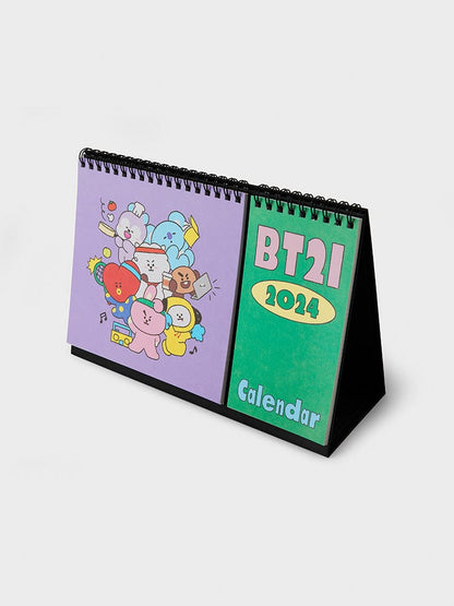 BT21 Official Desk Calendar 2024 Season’s Greetings