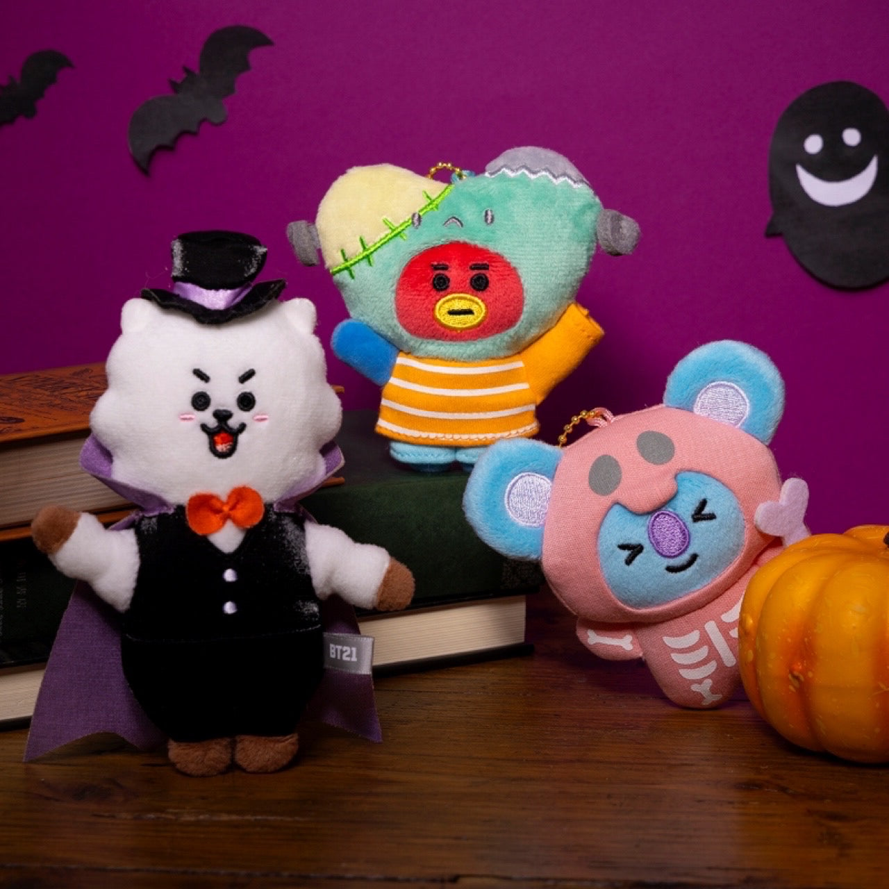 BT21 BABY JAPAN Official Halloween Mascot Keyring 15cm – K-STAR