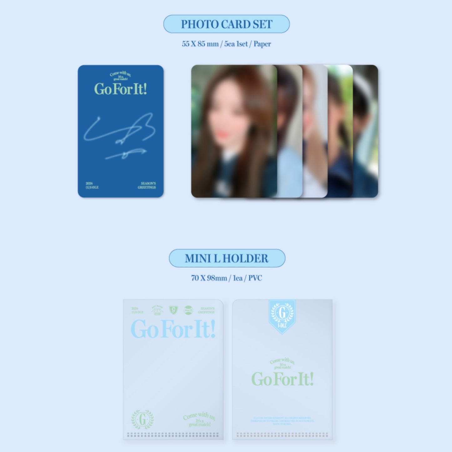 (G)IDLE - GO FOR IT Official Season's Greetings 2024