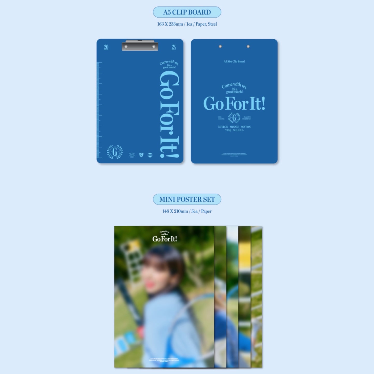 (G)IDLE - GO FOR IT Official Season's Greetings 2024