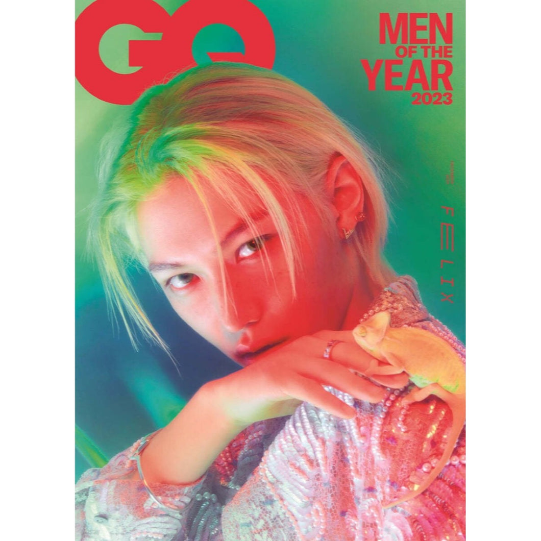 STRAY KIDS FELIX - GQ Korea Magazine December 2023