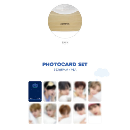 ZEROBASEONE ZB1 Official 2024 Season's Greetings Good Night Mood Light + Photo Card Set