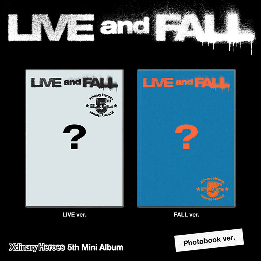 XDINARY HEROES - LIVE AND FALL 5th Mini Album Photobook Ver