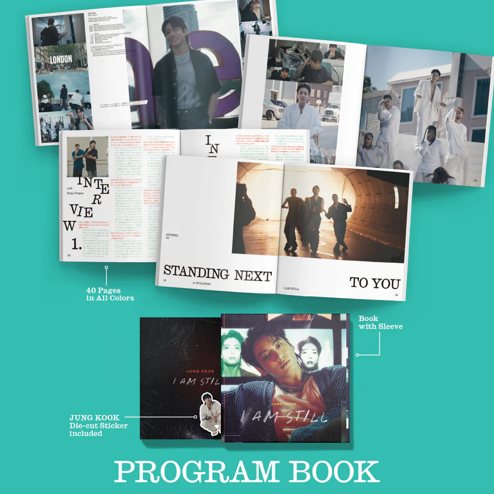 BTS JUNGKOOK - I AM STILL Official Japan & Korea MD – K-STAR