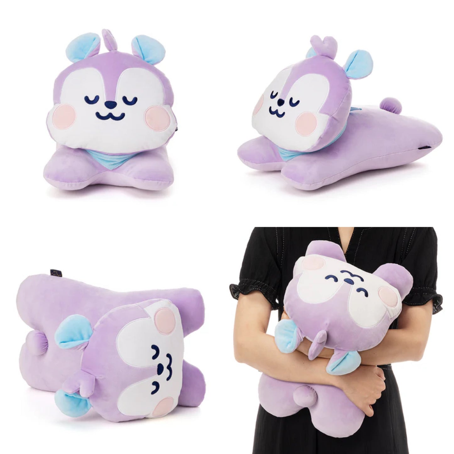 BT21 JAPAN Official Chill Night Baby Hugs Plush 40cm