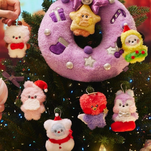 BT21 Mini Minini Official Holiday Plush Ornament