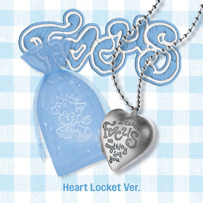 HEARTS2HEARTS - FOCUS 1st Mini Album Heart Locket Ver – K-STAR