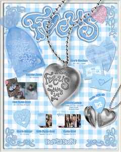 HEARTS2HEARTS - FOCUS 1st Mini Album Heart Locket Ver